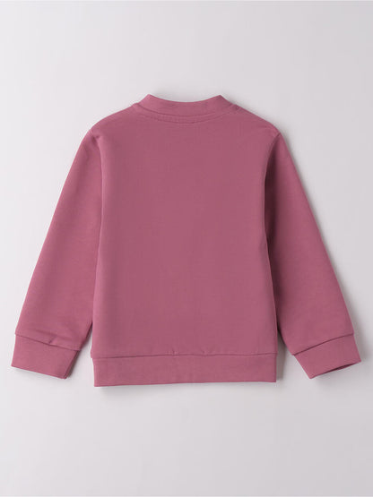 FELPA BTS CON ZIP iDO BAMBINA ROSA