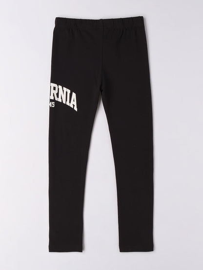 LEGGINGS BTS IDO DA BAMBINA NERO