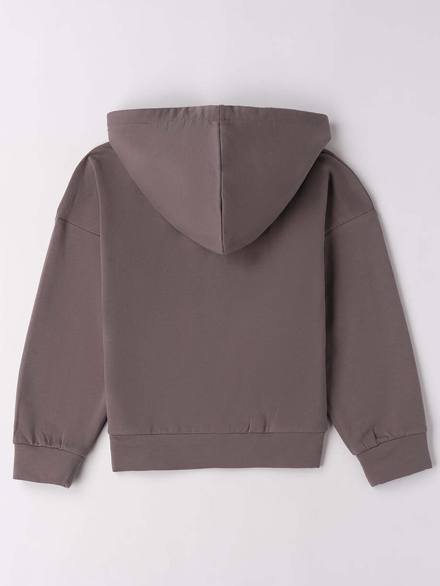 FELPA CON CAPPUCCIO BTS iDO DA RAGAZZA GRIGIO