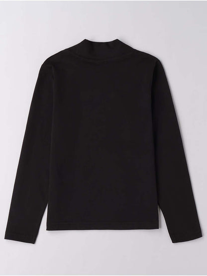 MAGLIA LUPETTO BTS iDO DA BAMBINA NERO