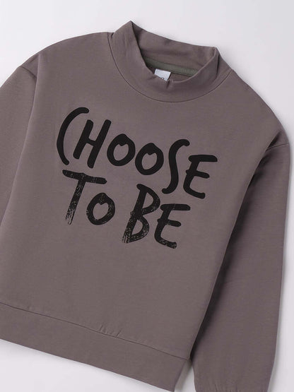 FELPA LUPETTO BTS iDO DA RAGAZZA GRIGIO