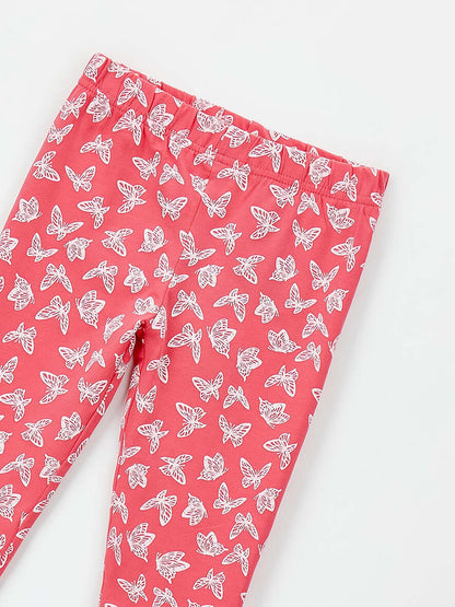 Leggings Ido BTS per bambino unisex rosa primavera-estate