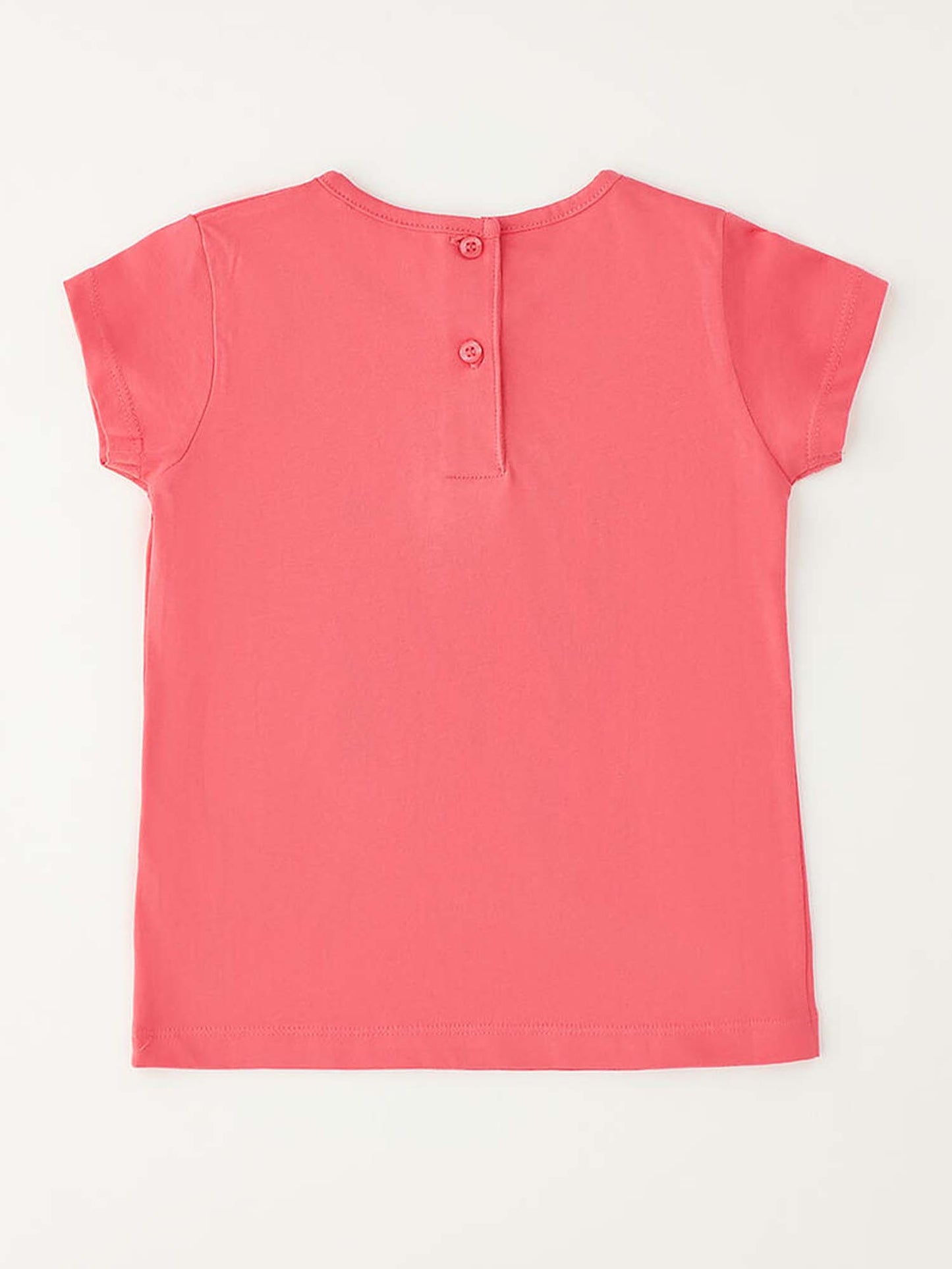 T-shirt maniche corte unisex bambino Ido in rosa