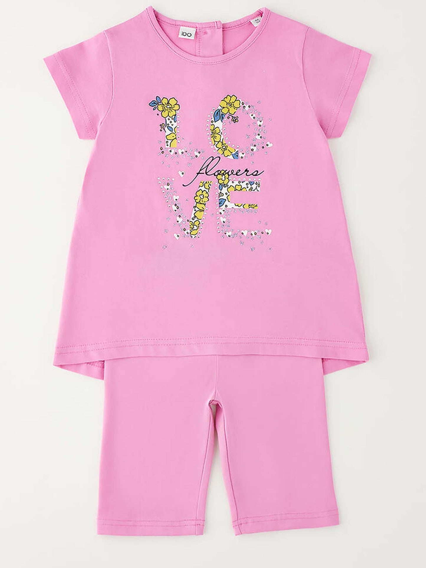 Completo bambino unisex IDO rosa per primavera estate