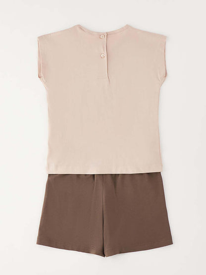 Ido completo unisex bambino in rosa per la primavera-estate