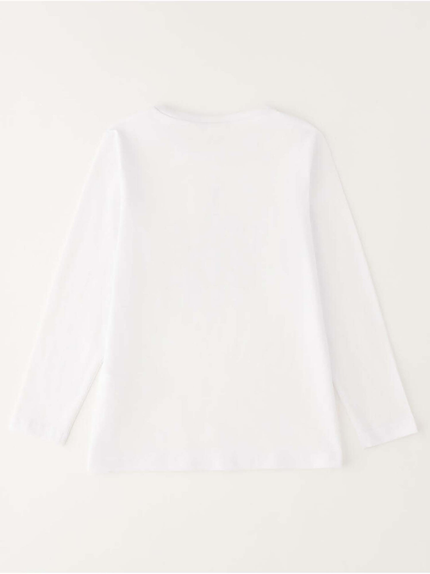T-shirt maniche corte Ido bianca per bambino e bambina