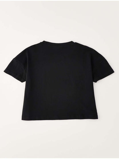 Ido BTS, t-shirt unisex bambino nera a maniche corte