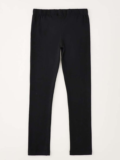Leggings nero flared unisex bambino Ido