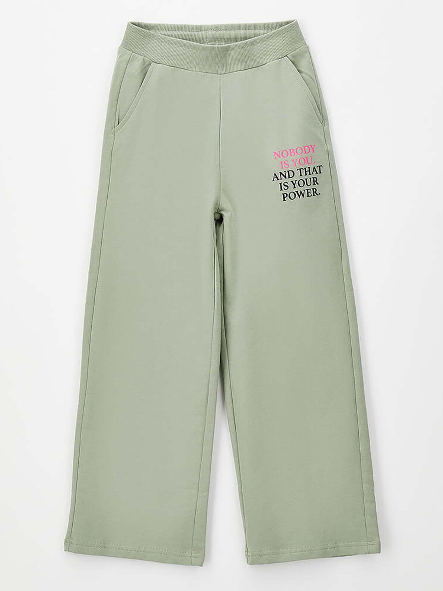 Pantaloni verdi unisex bambino Ido per la primavera estate