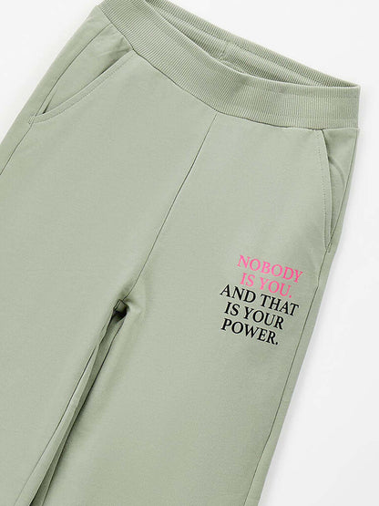 Pantaloni verdi unisex bambino Ido per la primavera estate