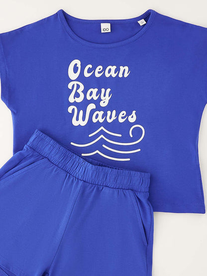 Completo Ido per bambino unisex blu primavera-estate