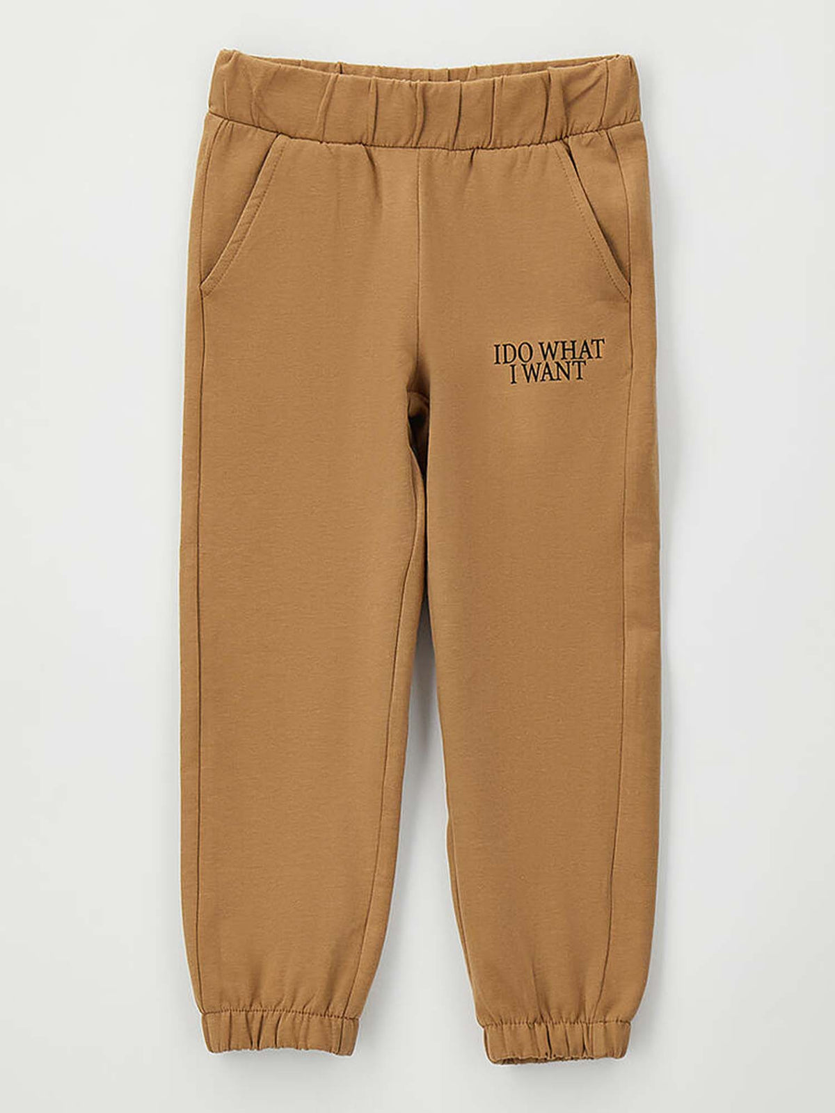 Ido 4H533 0946, pantalone unisex bambino marrone