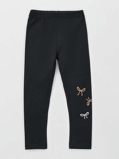 Ido BTS, leggings unisex bambino nero
