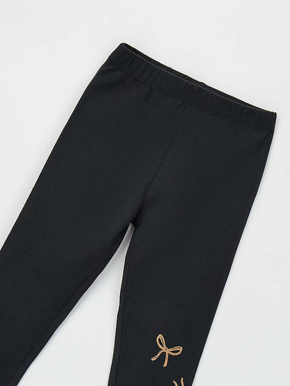 Ido BTS, leggings unisex bambino nero