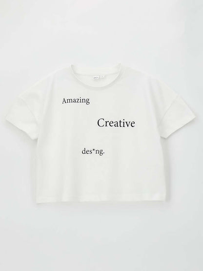 Ido BTS, t-shirt a maniche lunghe Unisex bambino bianca