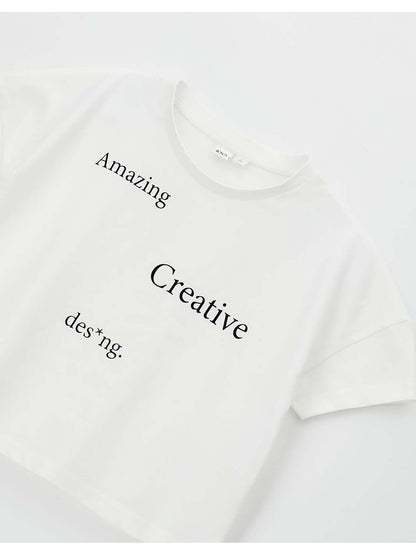 Ido BTS, t-shirt a maniche lunghe Unisex bambino bianca