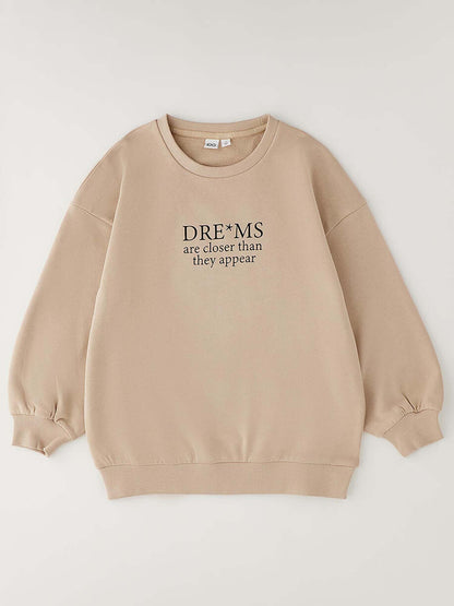 Ido Bts Felpa, felpa Unisex bambino beige