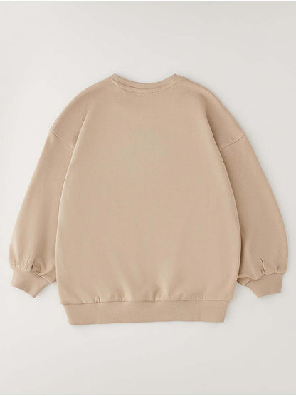 Ido Bts Felpa, felpa Unisex bambino beige