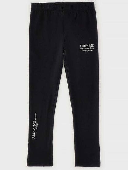 Ido BTS, leggings Unisex bambino neri