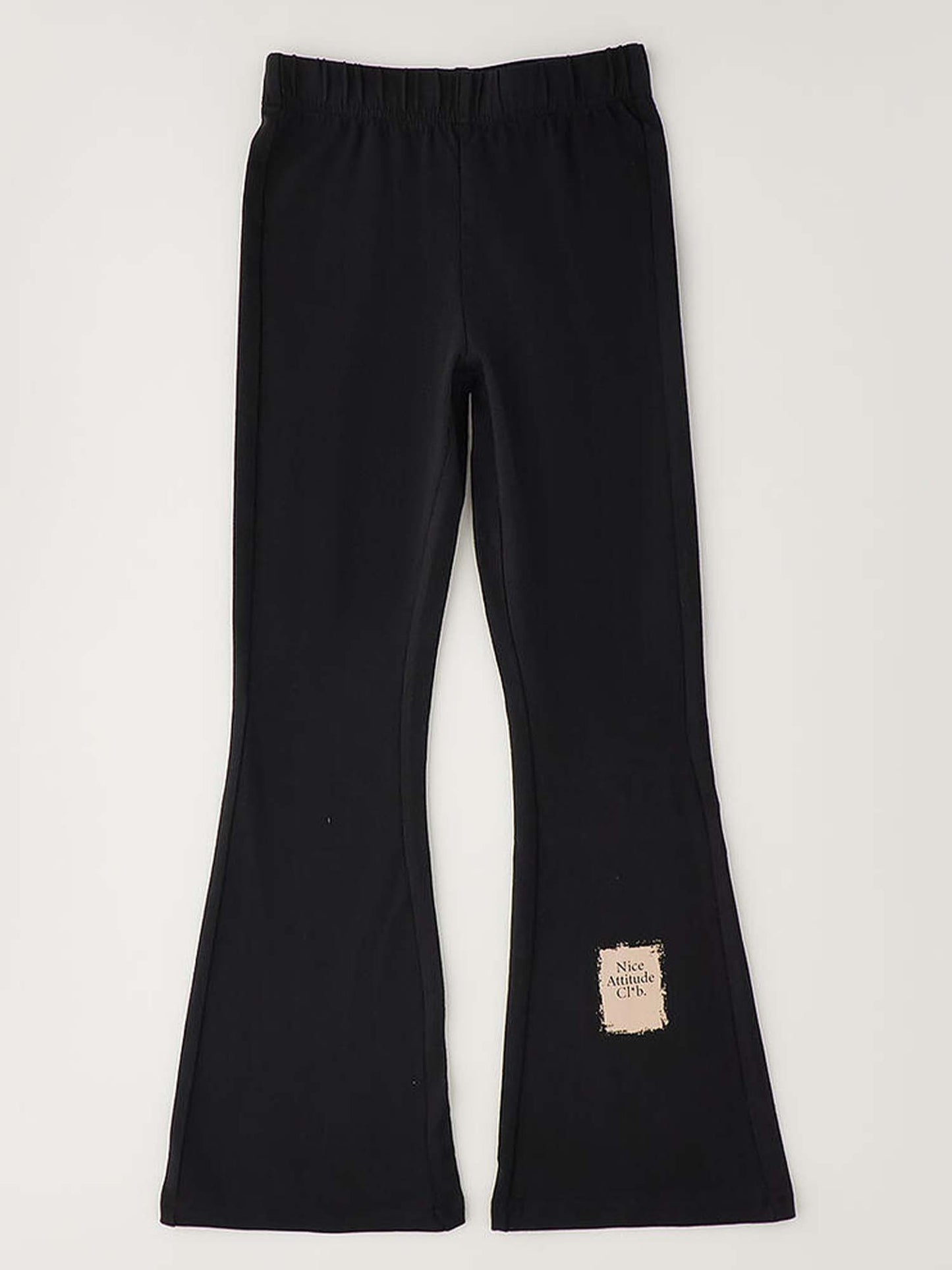 Ido BTS Leggings Fla, leggings Unisex bambino nero