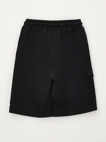 Bermuda nero per bambino unisex Ido, comodi e versatili