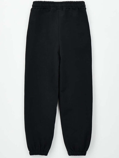 Pantaloni neri unisex per bambino Ido, primavera-estate
