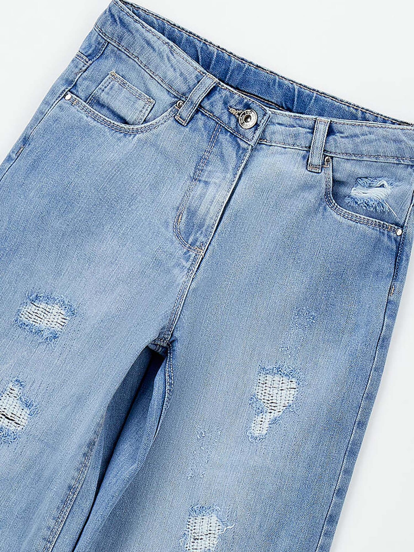 Jeans denim unisex bambino Ido per la Primavera Estate