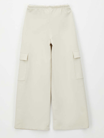 Pantaloni beige unisex bambino Ido per la primavera-estate