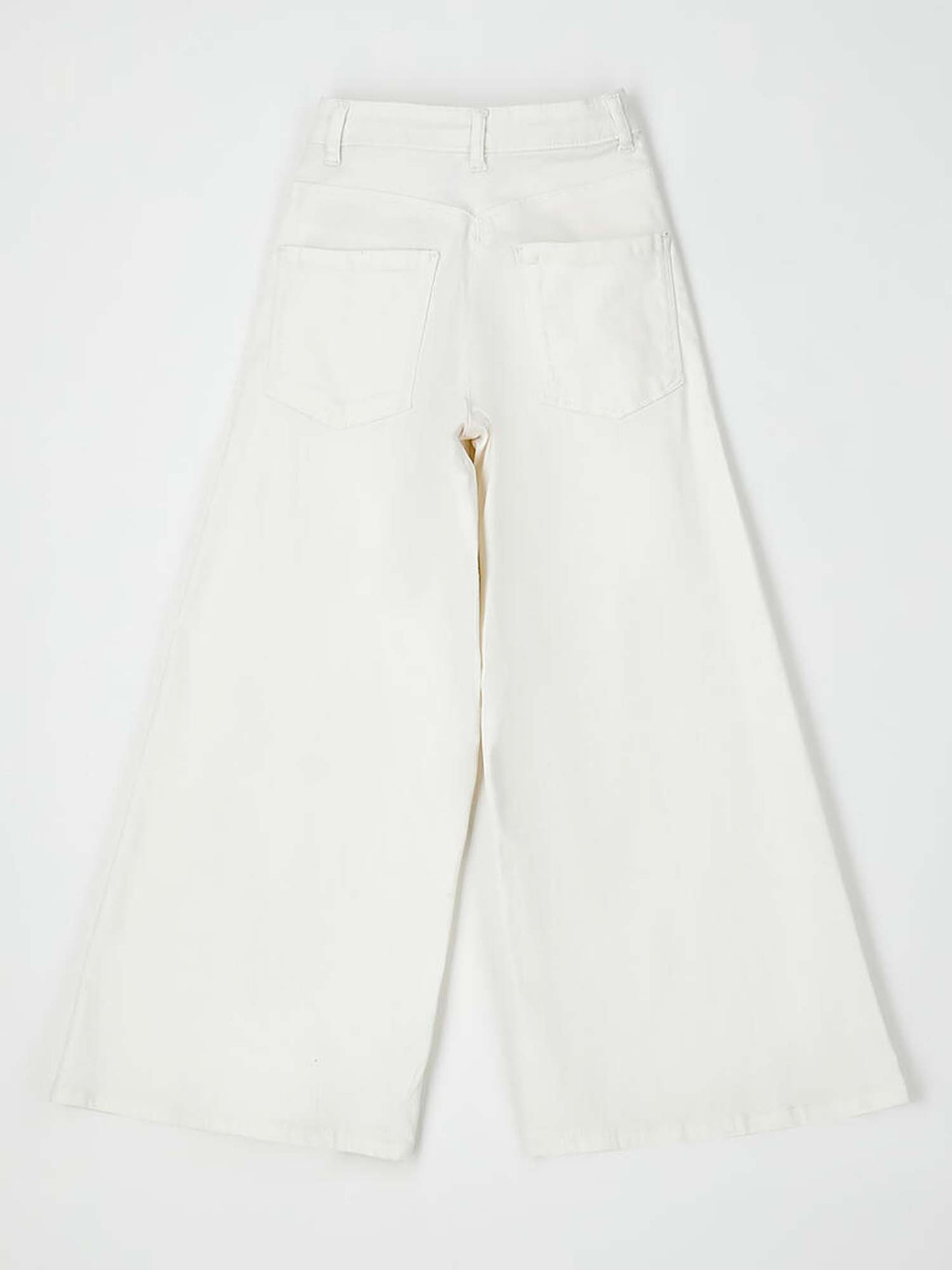 Pantaloni bianchi unisex per bambini Ido primavera estate