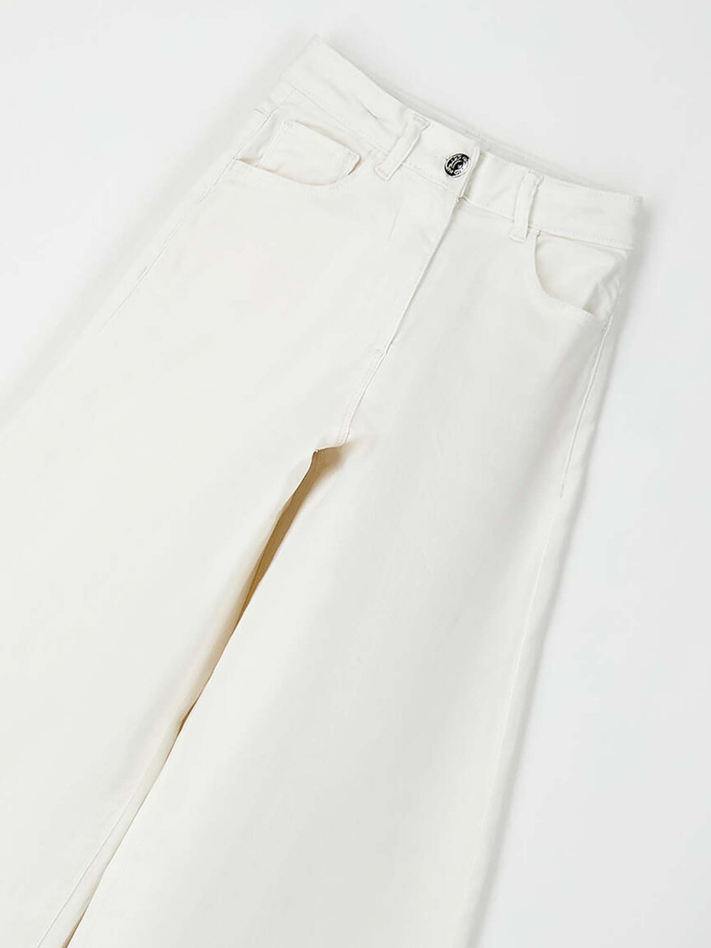 Pantaloni bianchi unisex per bambini Ido primavera estate