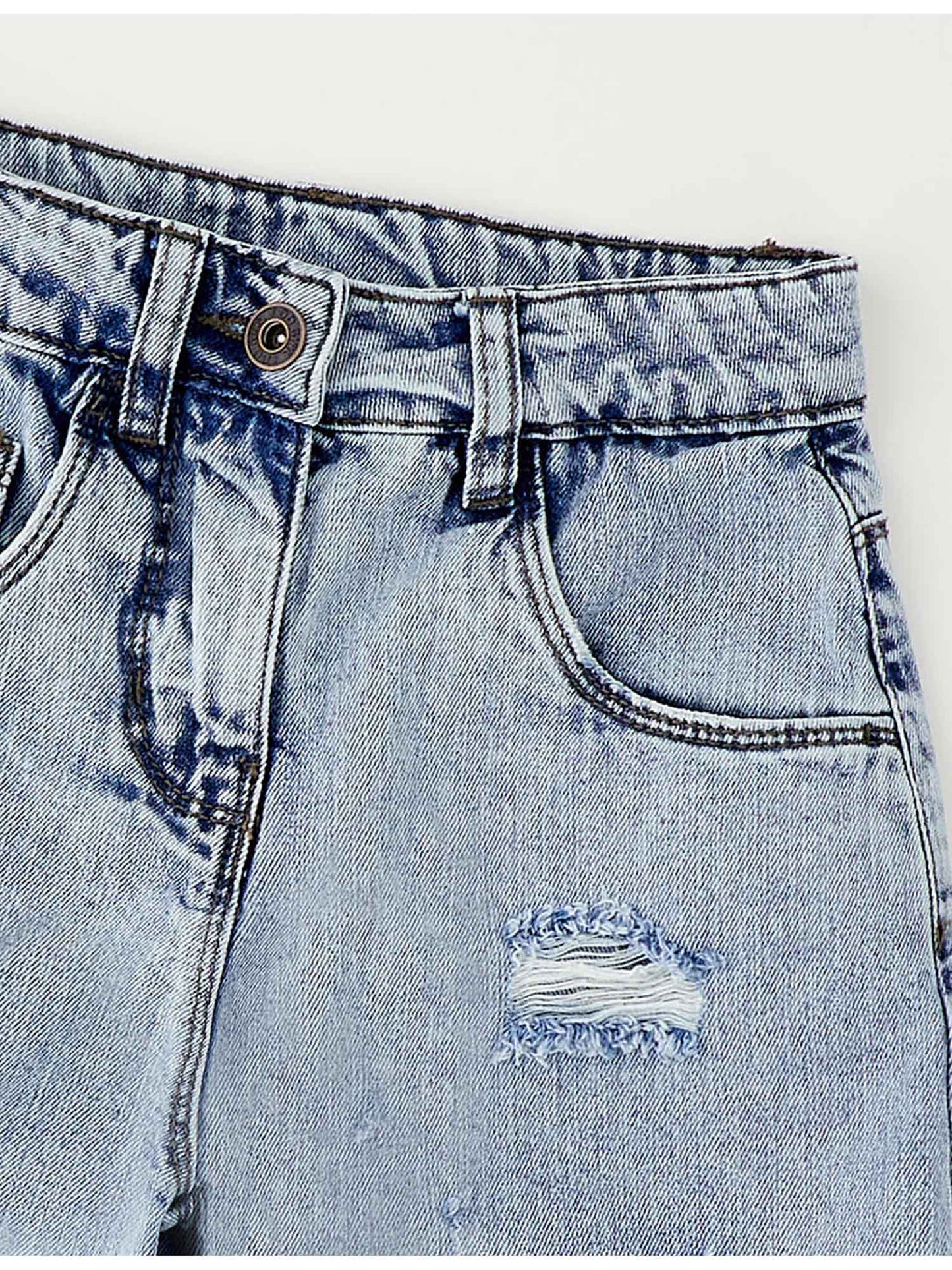 Bermuda grigi unisex bambino Ido per la primavera-estate