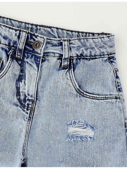 Bermuda grigi unisex bambino Ido per la primavera-estate