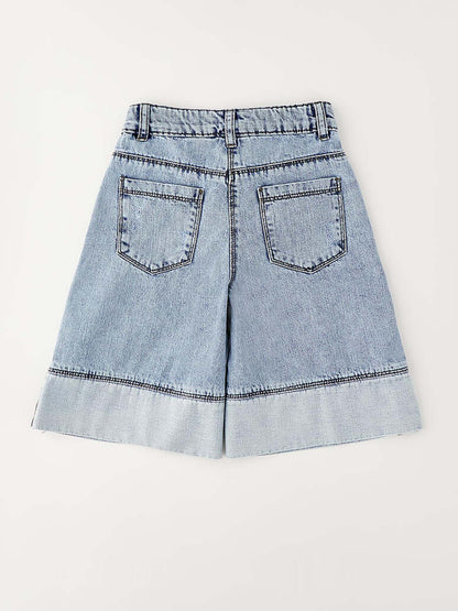 Bermuda grigi unisex bambino Ido per la primavera-estate