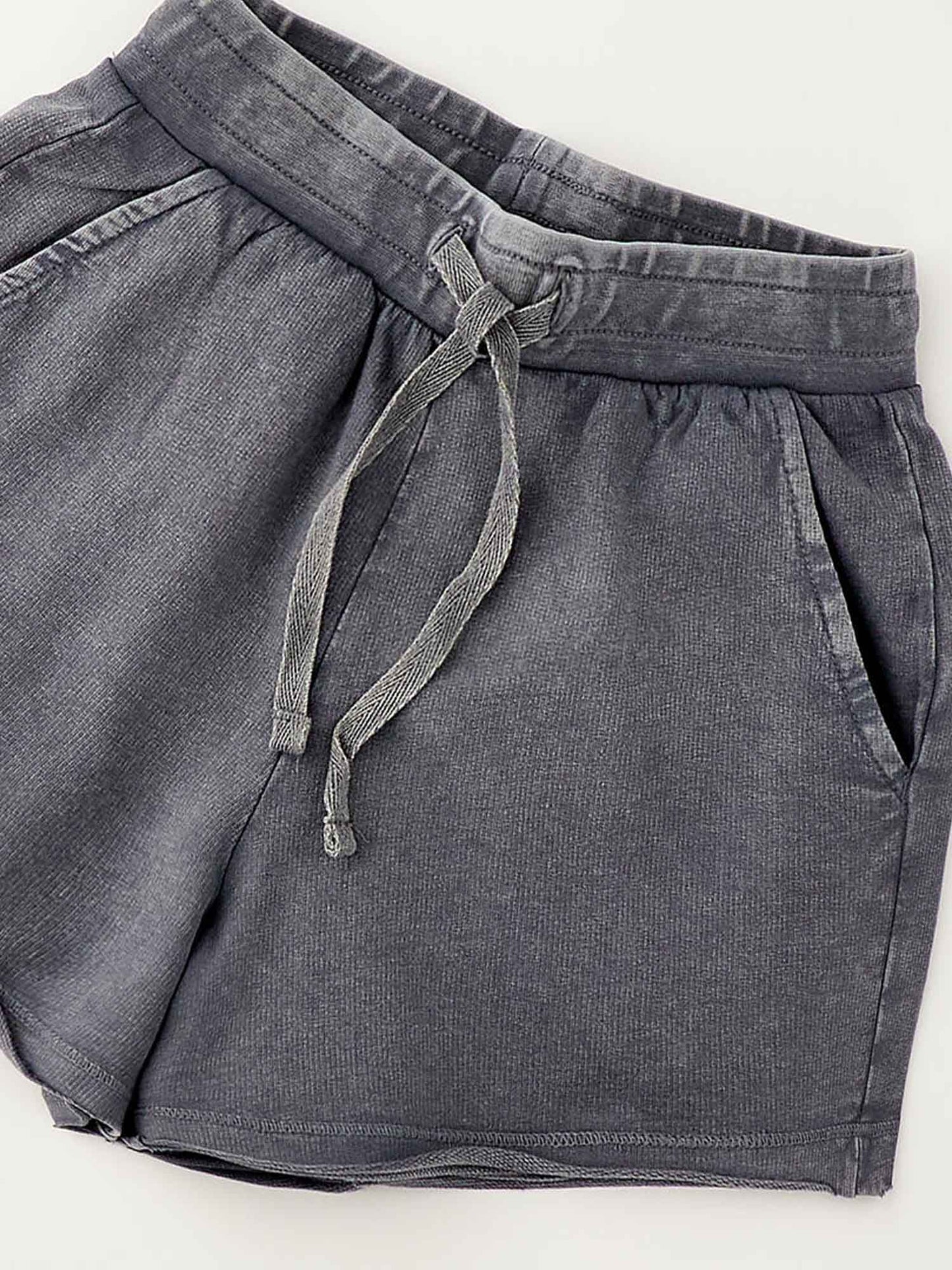 Shorts unisex bambino Ido in grigio per la primavera-estate