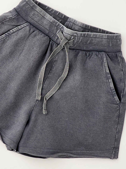 Shorts unisex bambino Ido in grigio per la primavera-estate