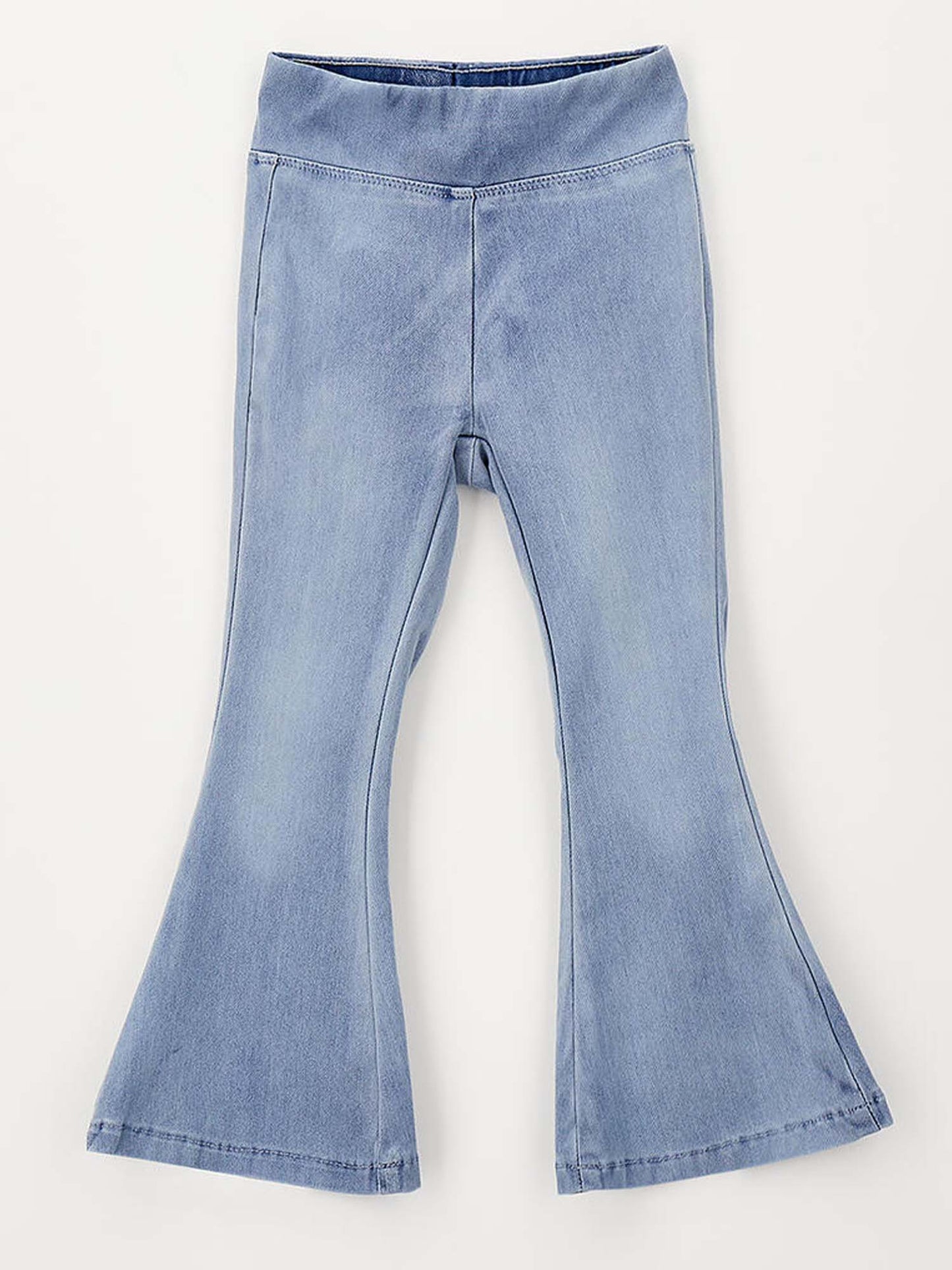 Jeggings a zampetta Ido in denim unisex bambino