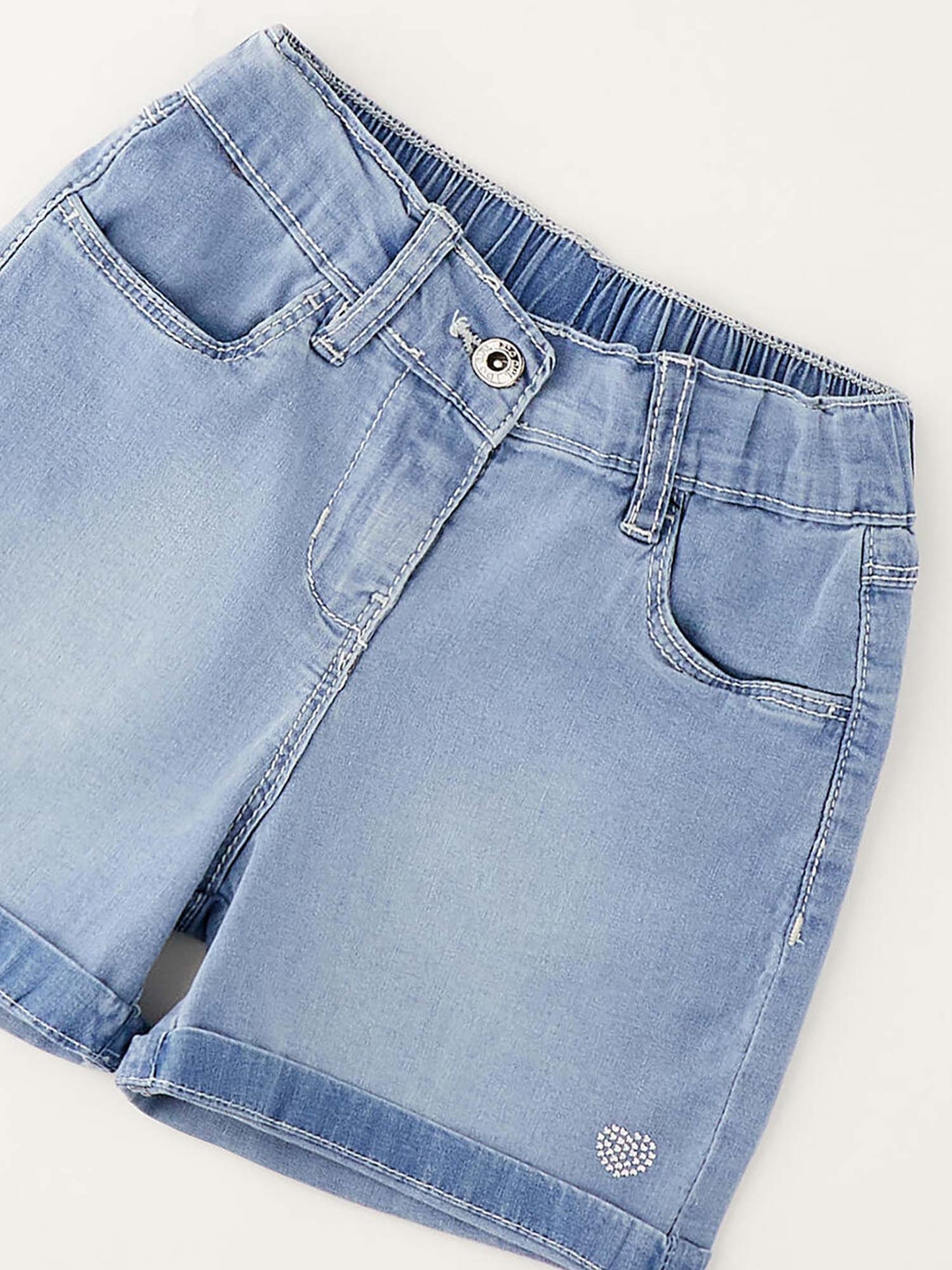 Shorts Ido in denim unisex bambino perfetti per la primavera-estate