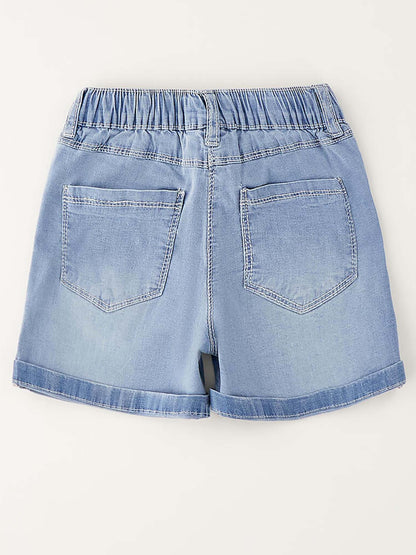Shorts Ido in denim unisex bambino perfetti per la primavera-estate