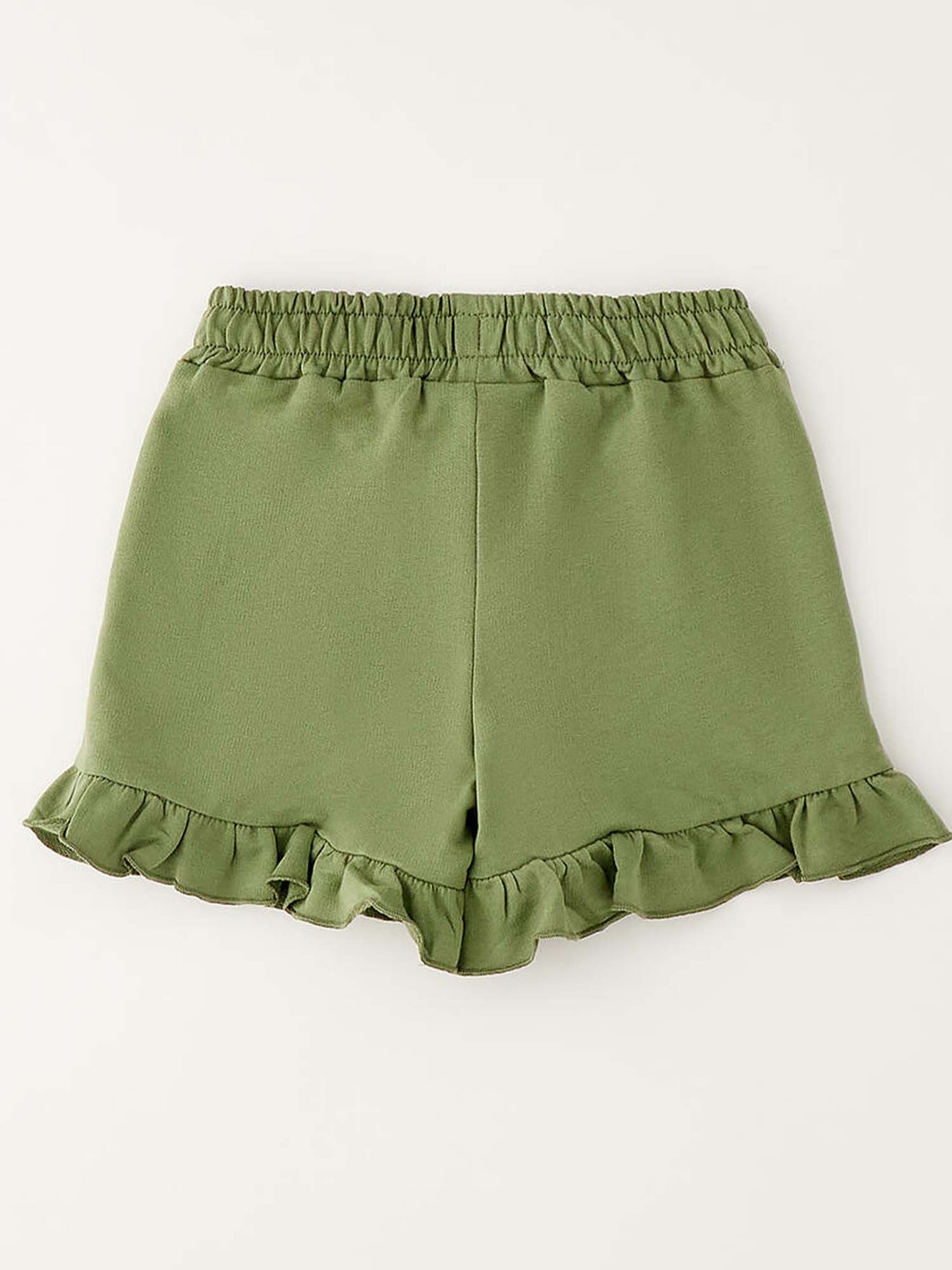 Shorts verdi in cotone per bambino unisex Ido