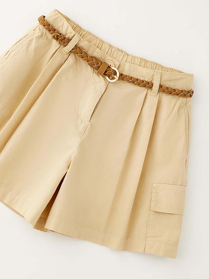 Shorts beige unisex bambino iDo per la primavera estate