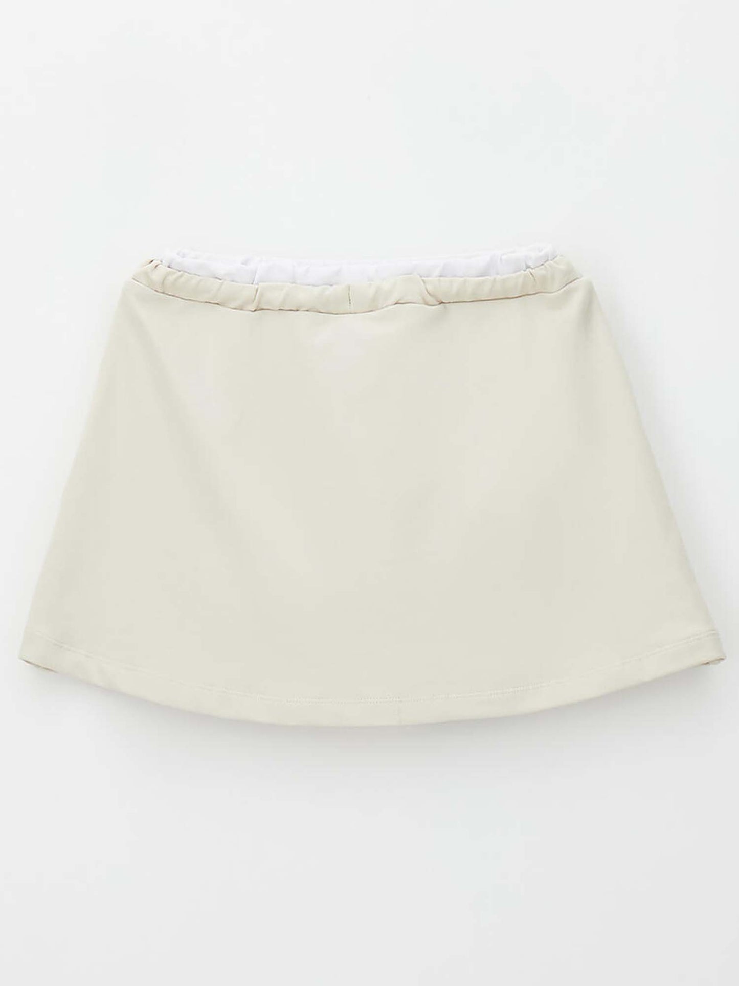 Gonna beige da bambina unisex per la primavera estate by Ido