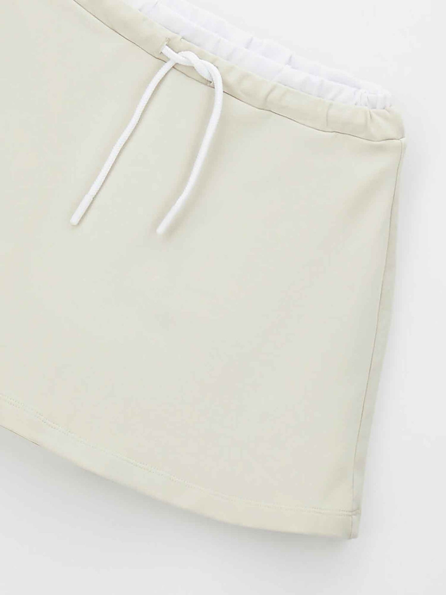 Gonna beige da bambina unisex per la primavera estate by Ido
