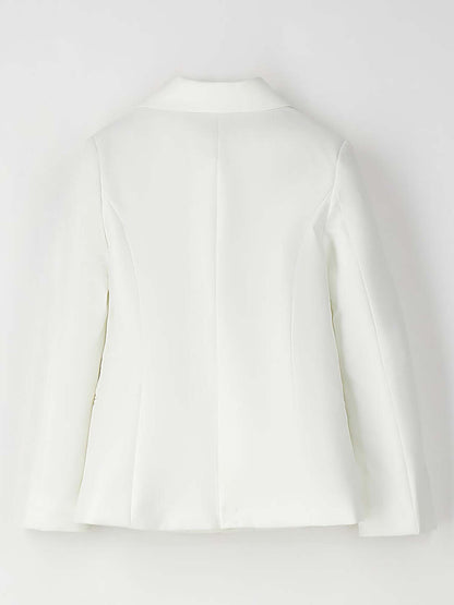 Giacchetto bianco unisex bambino Ido elegante e versatile