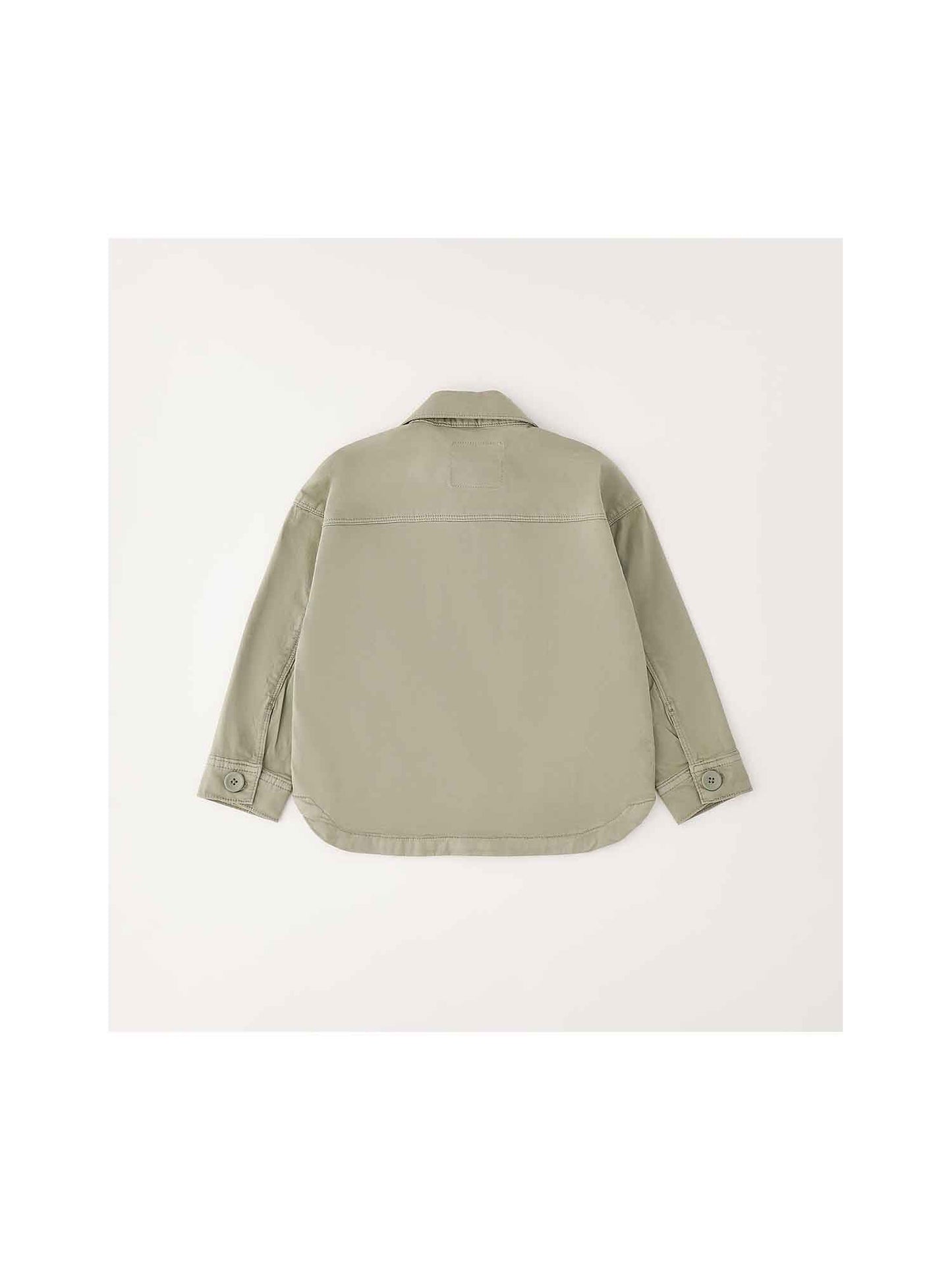 Camicia verde unisex bambino a manica lunga di Ido