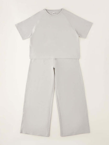 Ido tuta grigia unisex bambino per primavera-estate