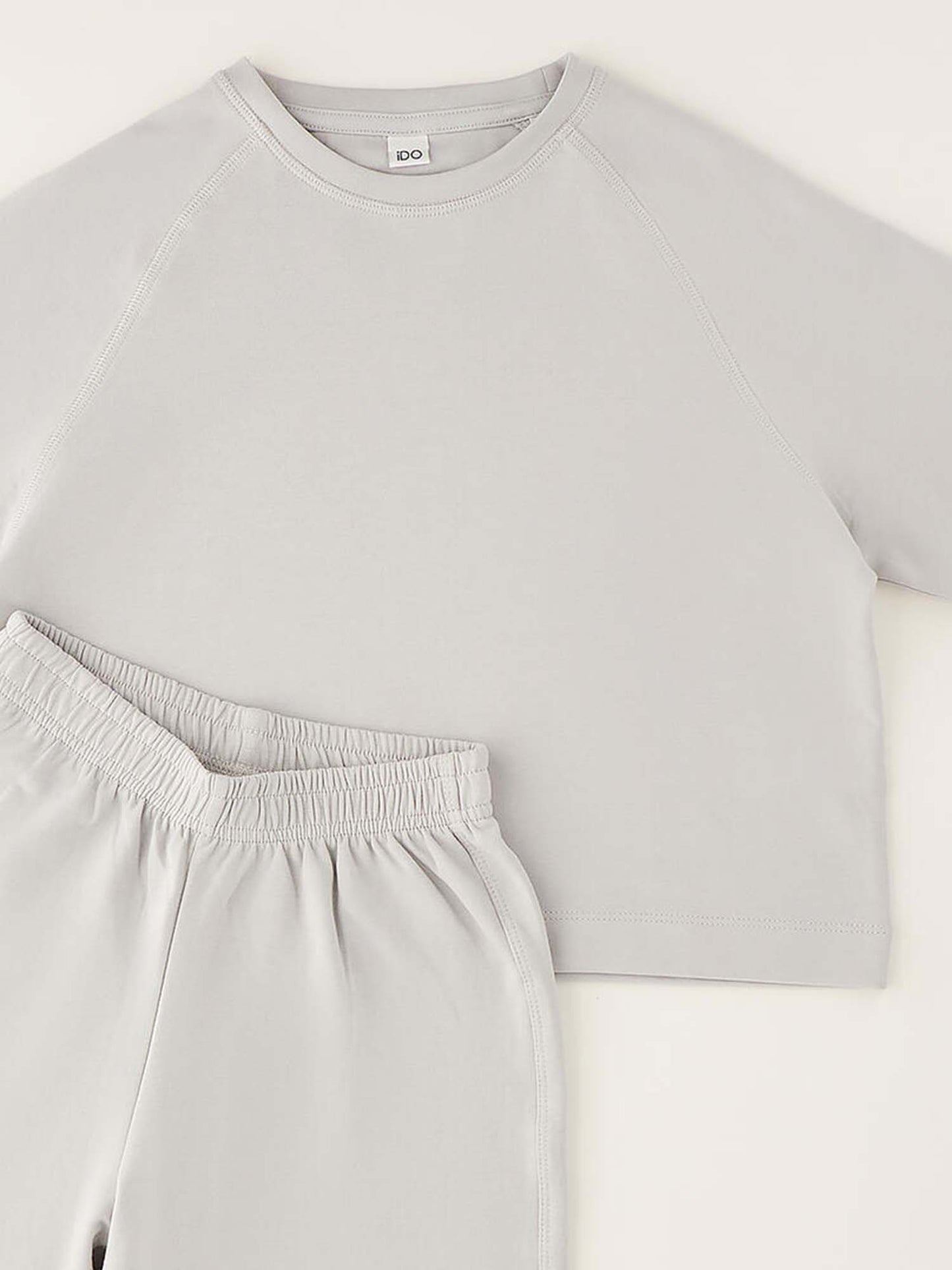 Ido tuta grigia unisex bambino per primavera-estate
