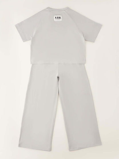 Ido tuta grigia unisex bambino per primavera-estate