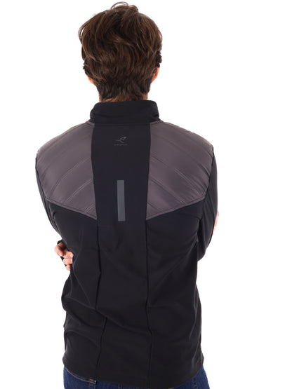 GIACCA RUNNING BAYO JKT ENERGETICS DA UOMO NERO