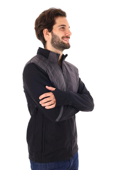 GIACCA RUNNING BAYO JKT ENERGETICS DA UOMO NERO