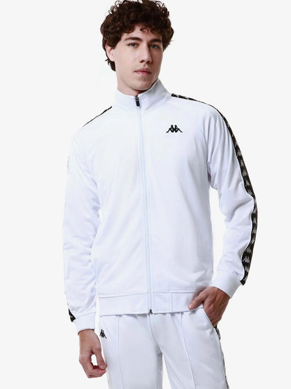 Felpa uomo Kappa in stile tricot multicolore